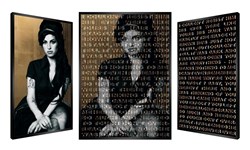 Golden Amy by Patrick Rubinstein - Kinetic Original on Board sized 32x47 inches. Available from Whitewall Galleries